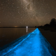 Illustration for article titled Why Australian mountain wildfires in 2006 caused these lakes to glow in 2008